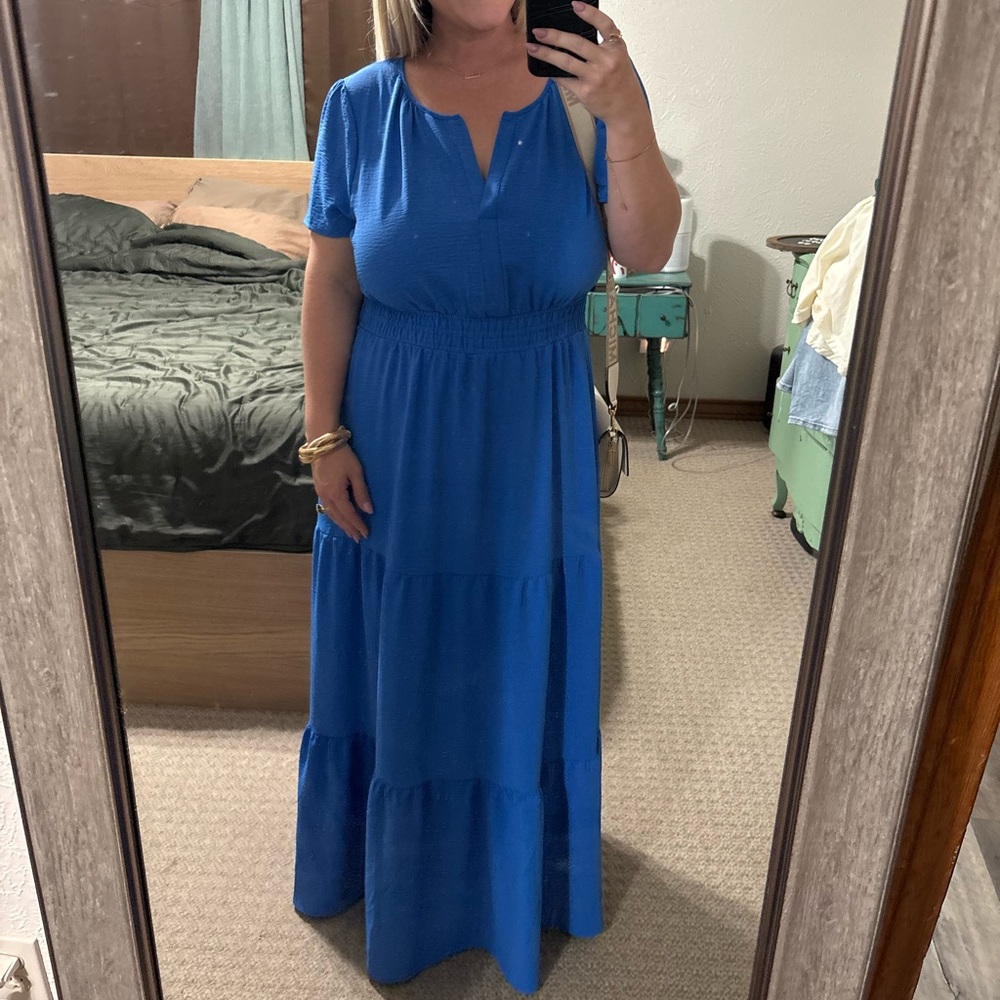 Blue Maxi Dress